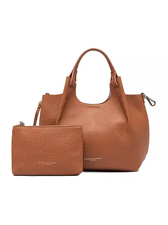 GIANNI CHIARINI | Sac en cuir - Sac Hobo DUA | camel